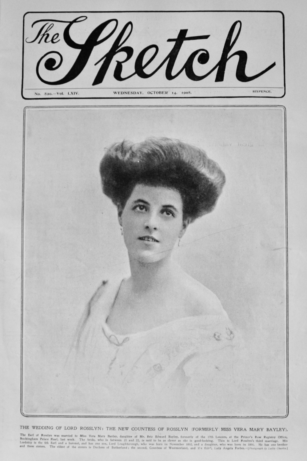 The Sketch - October 14, 1908