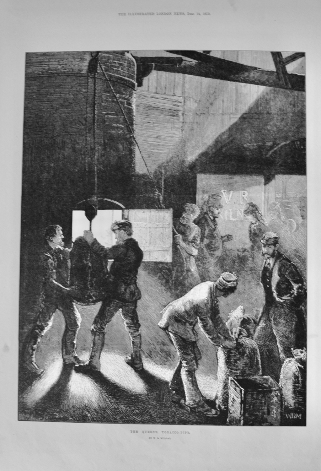 The Queen's Tobacco Pipe - 1872