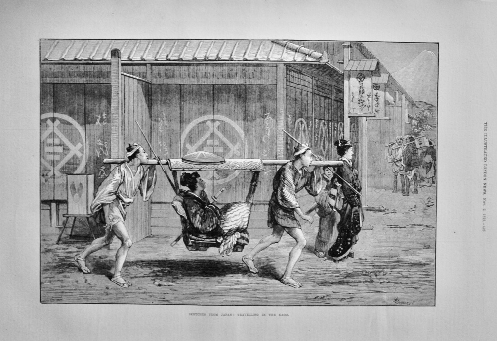 Travelling in the Kago - 1872