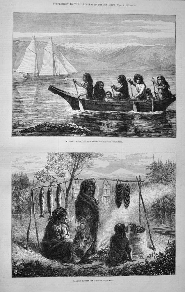 Sketches of British Columbia - 1872