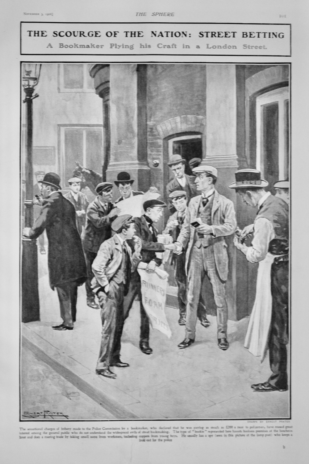 Street Betting - 1906