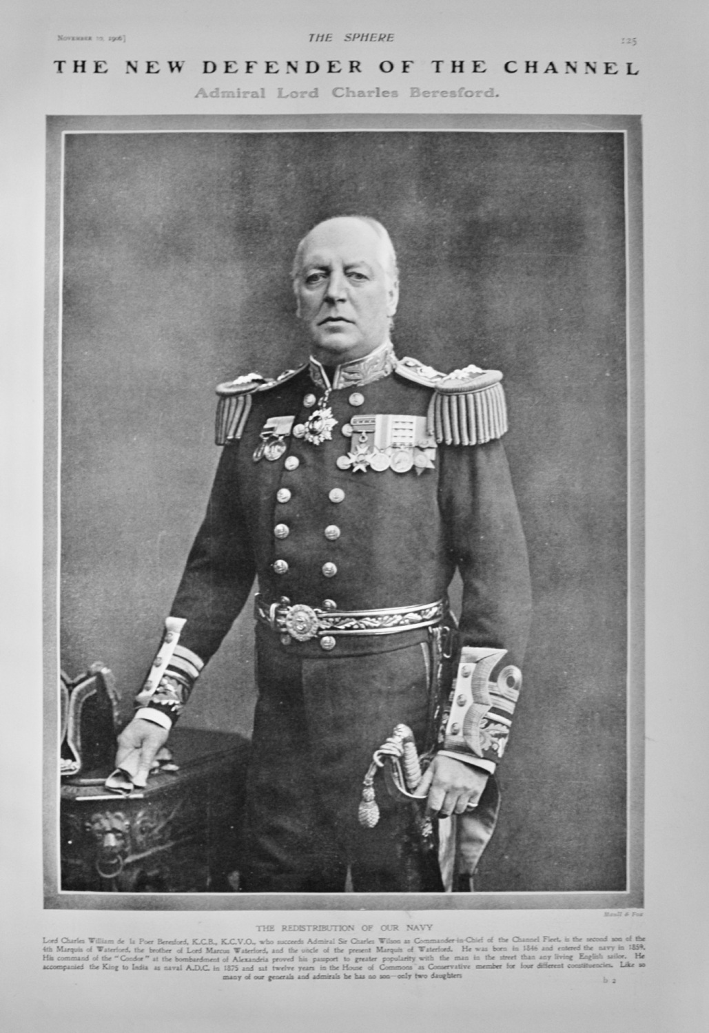 Admiral Lord Charles Beresford - 1906