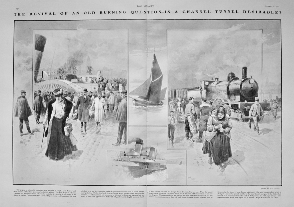 Is a Channel Tunnel Desirable? - 1906