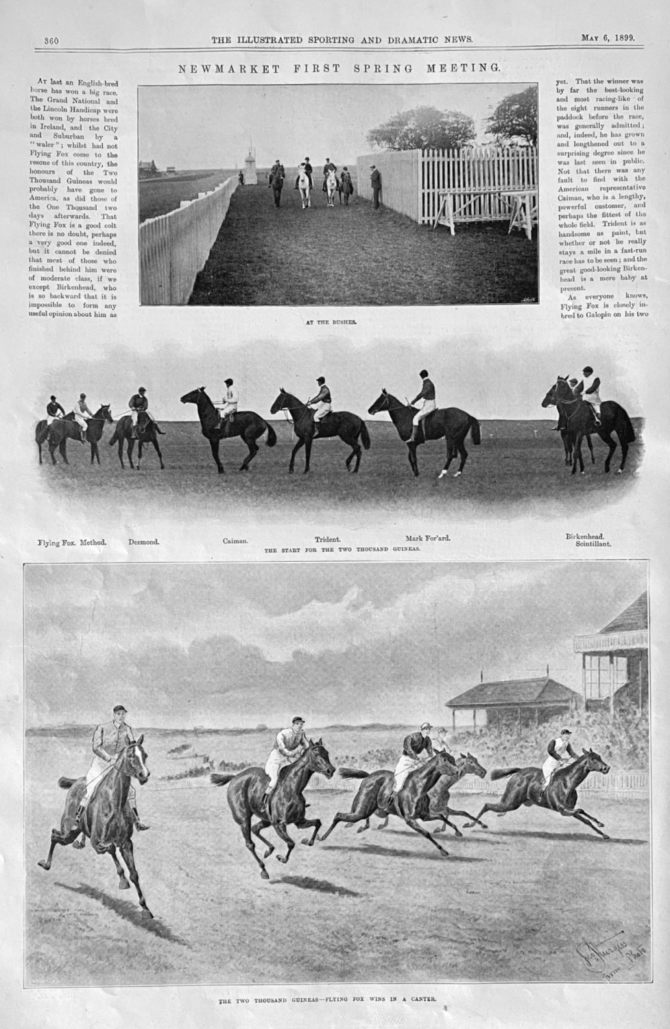 Newmarket  First  Spring  Meeting.  1899
