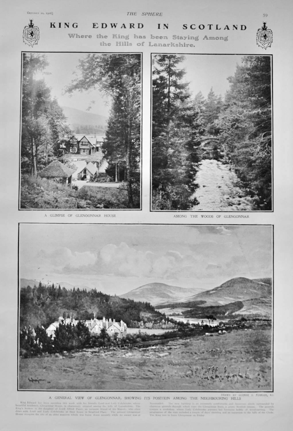 King Edward in Scotland - 1906