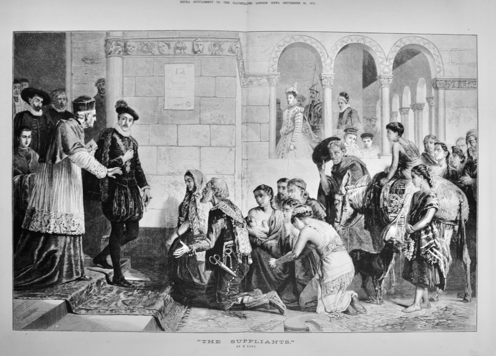 "The Suppliants" - 1872