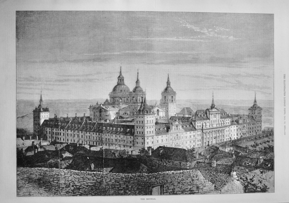 The Escurial Palace - 1872