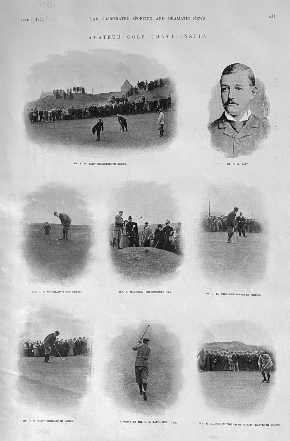 Amateur Golf Championship.  1899.