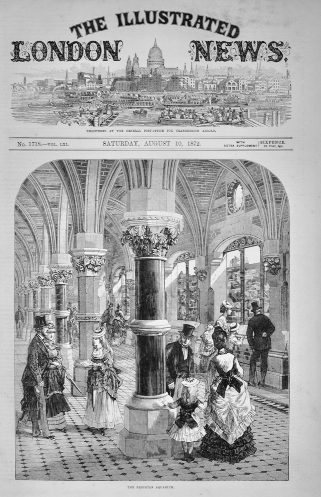 The Brighton Aquarium - 1872
