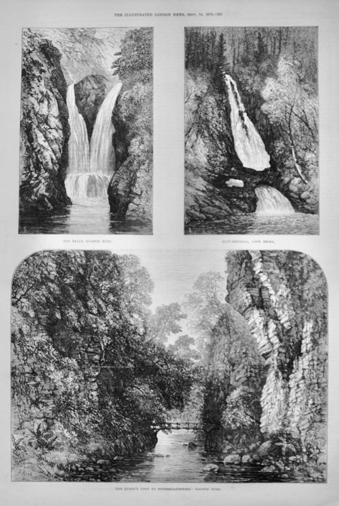 The Queen's Visit to Sutherlandshire - 1872