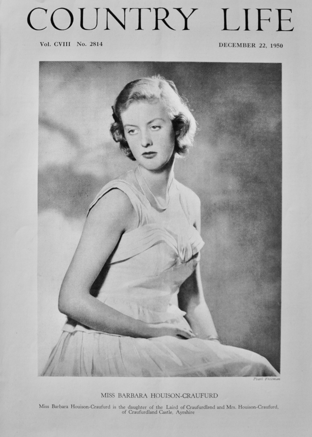 Miss Barbara Houison-Craufurd