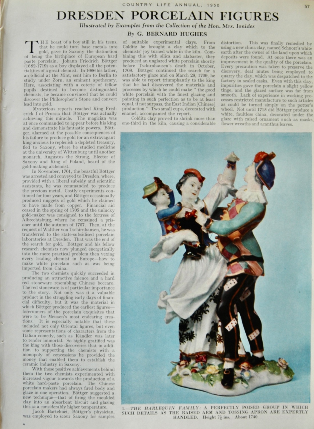 Dresden Porcelain Figures