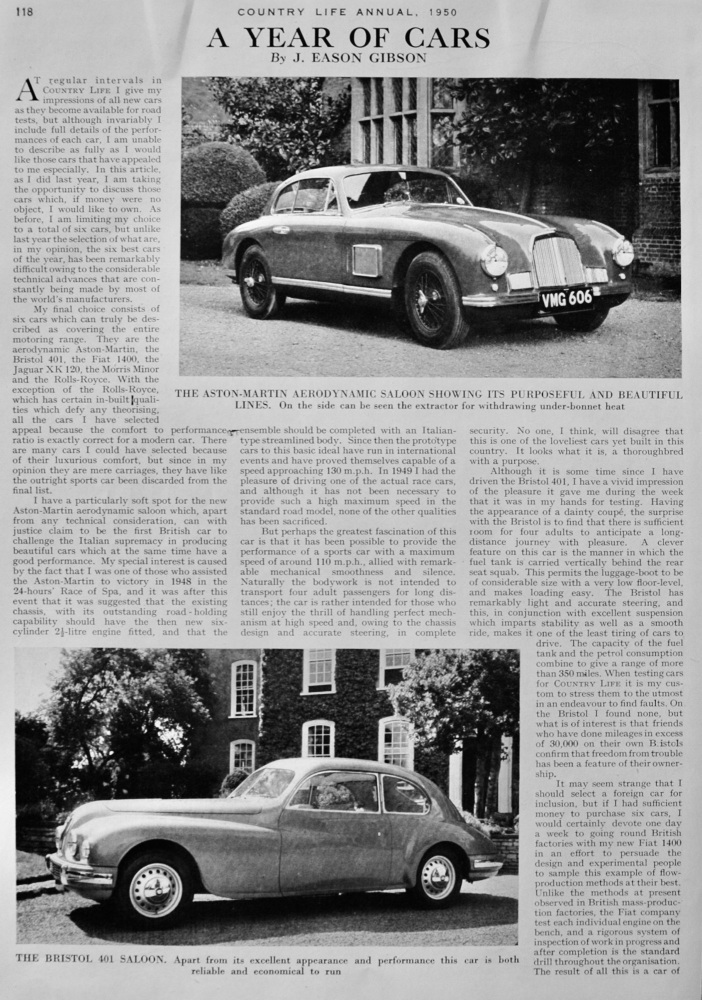 A Year of Cars - 1950