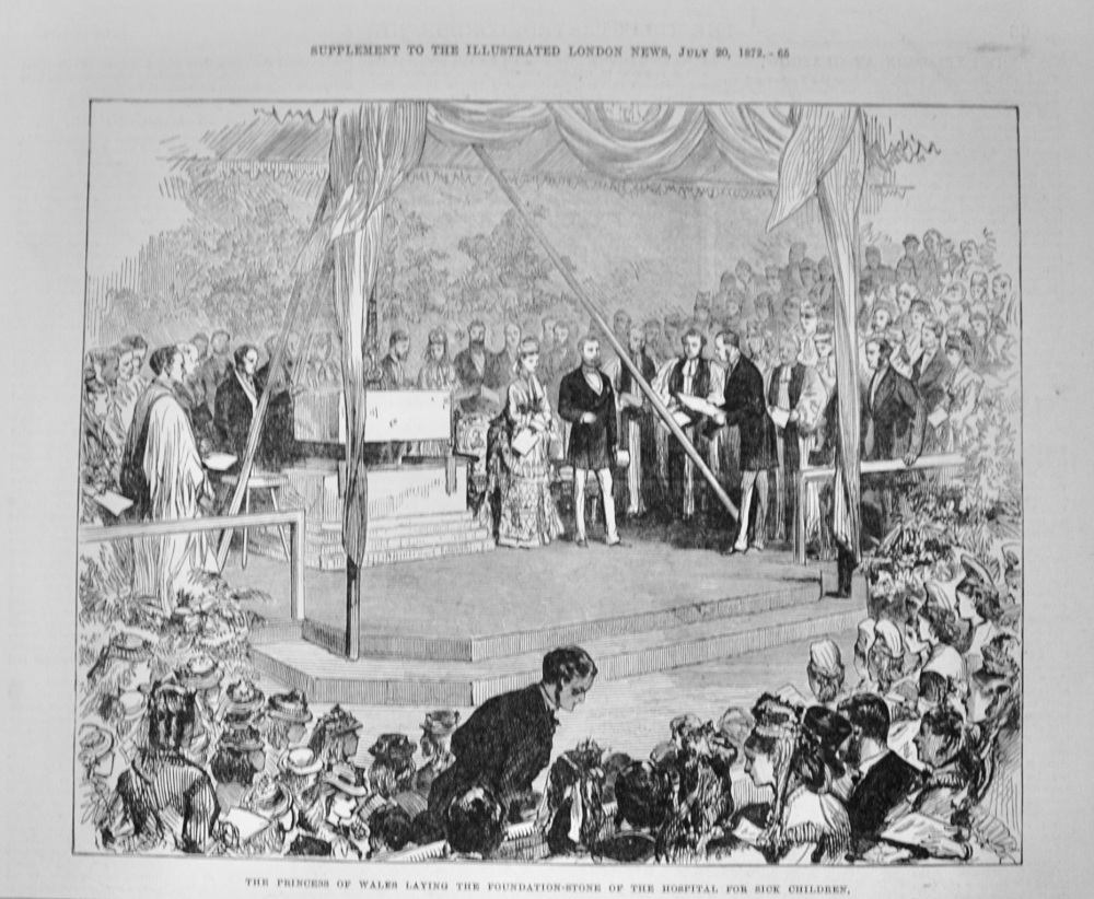 The Foundation Stone of the Hospital for Sick Children