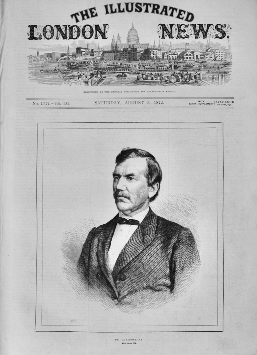 The Illustrated London News - August 3, 1872