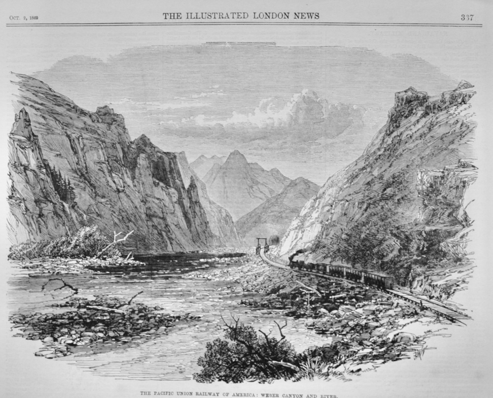 Weber Canyon and River