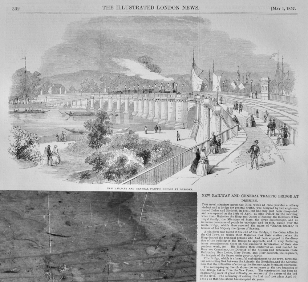 New Railway Bridge at Dresden