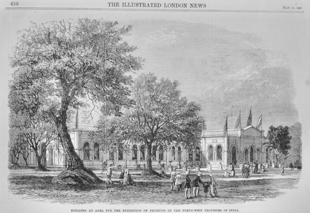 Building at Agra for the Exhibition of Products