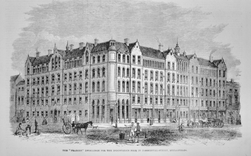 The "Peabody" Dwellings at Spitalfields