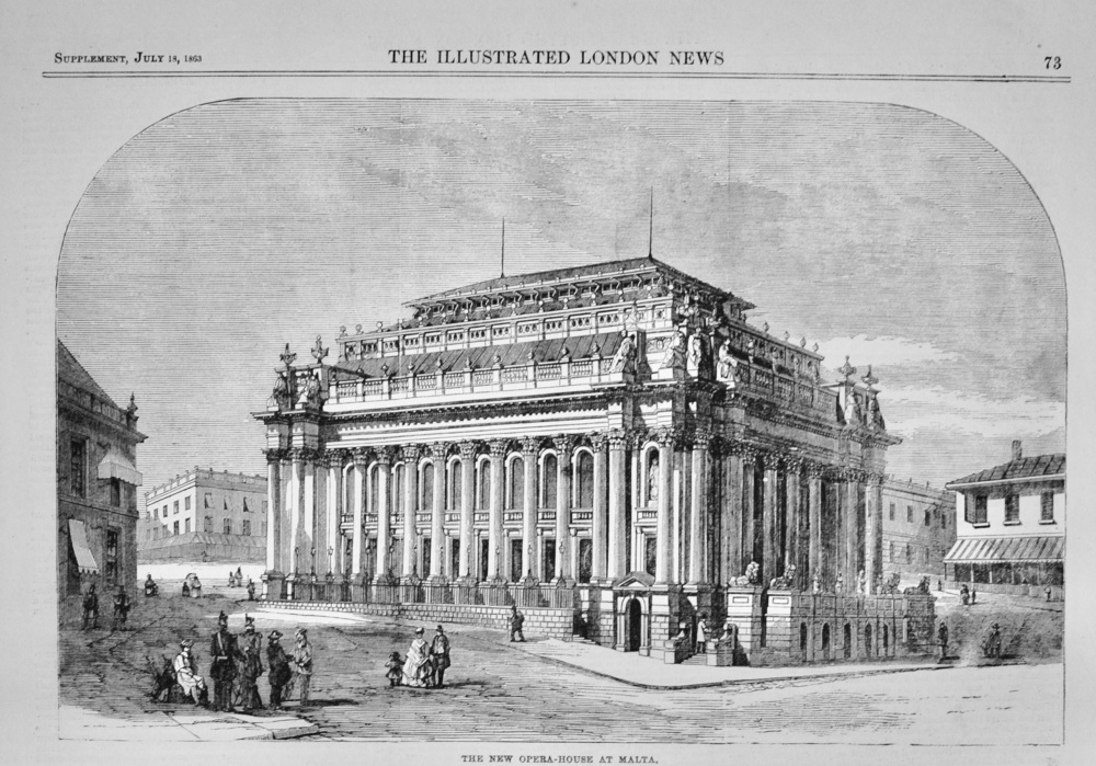 The New Opera House at Malta