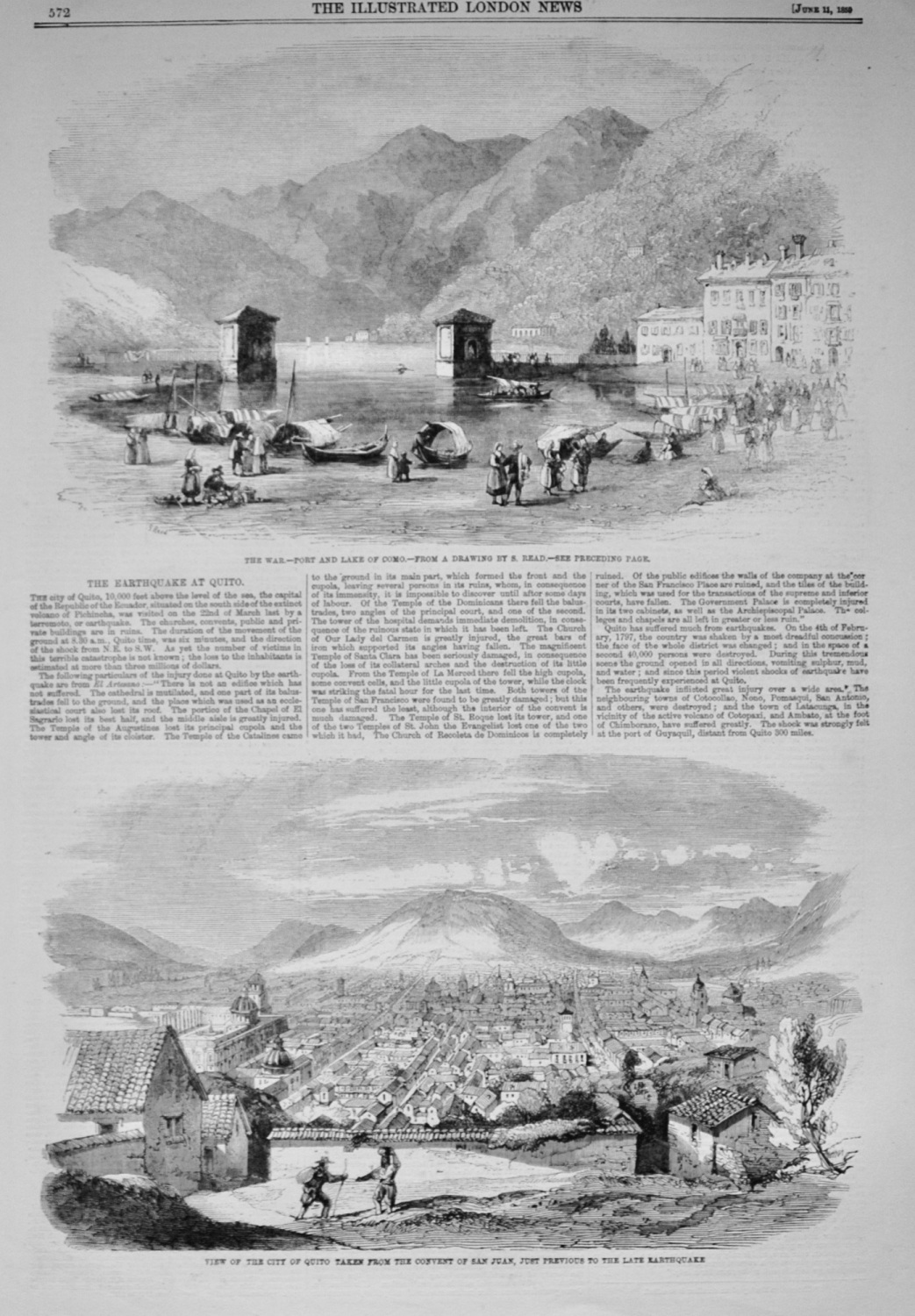 The Earthquake at Quito