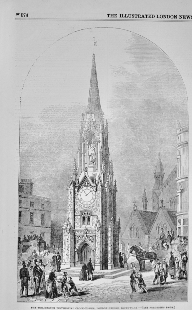 The Wellington Testimonial Clock Tower