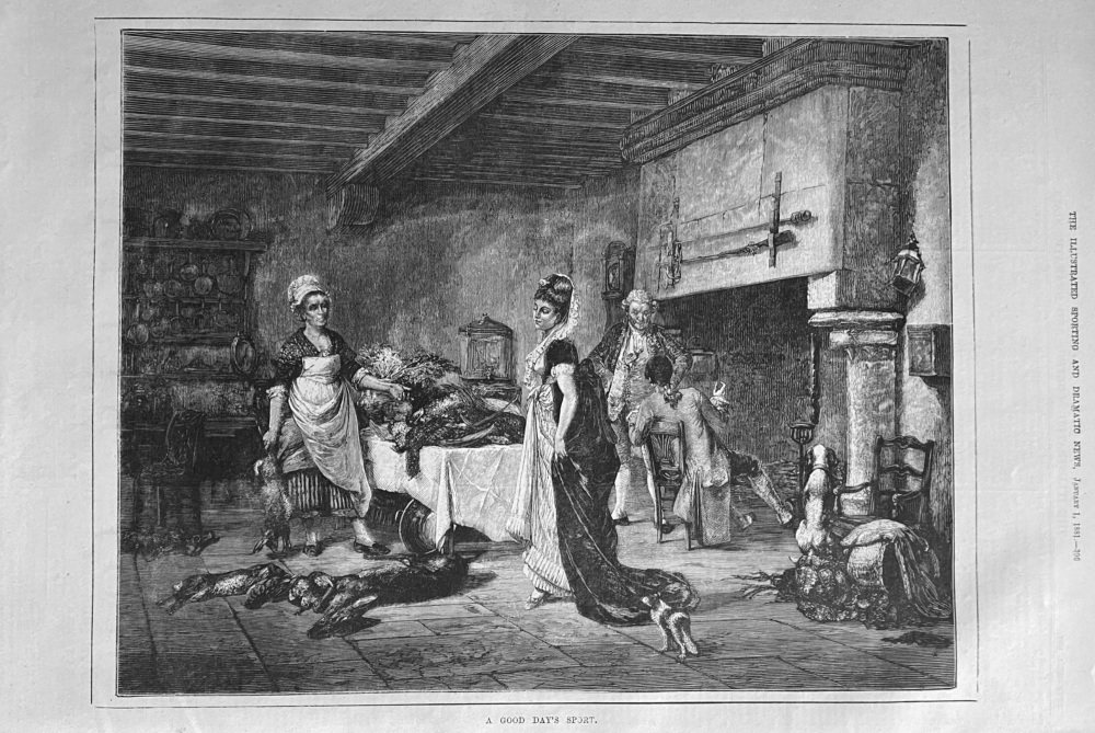 A Good Day's Sport.  1881.