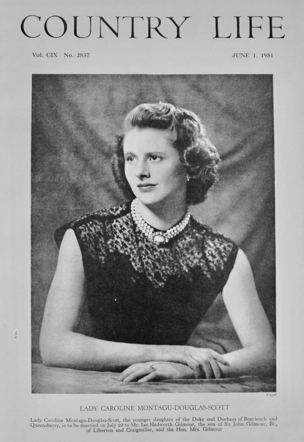 Country Life - June 1, 1951