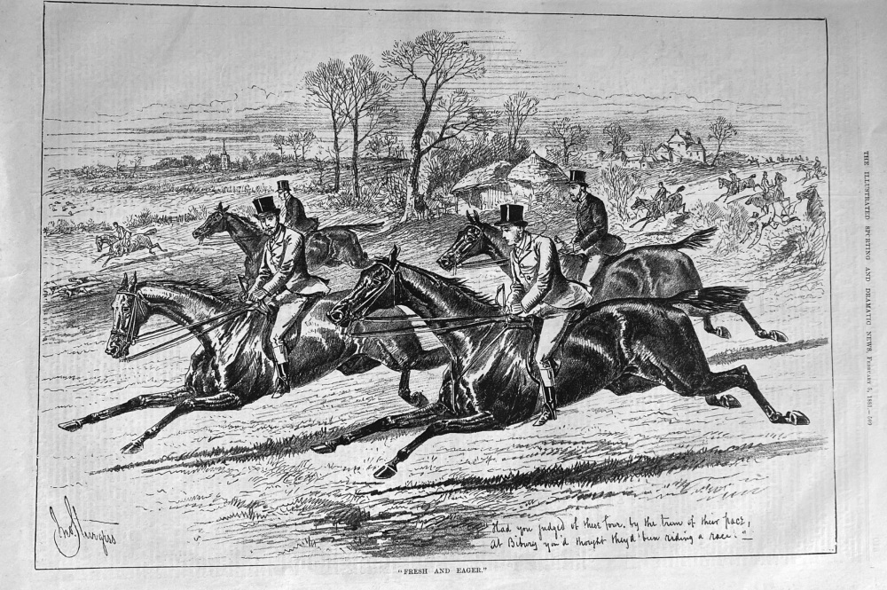 "Fresh and Eager,"  1881.