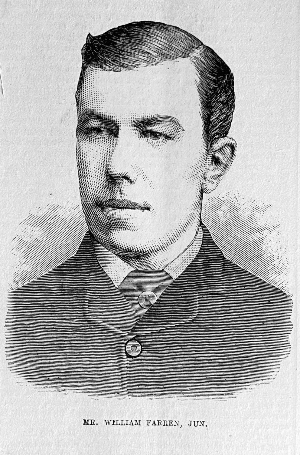 Mr. William Farren, junior.  1881.