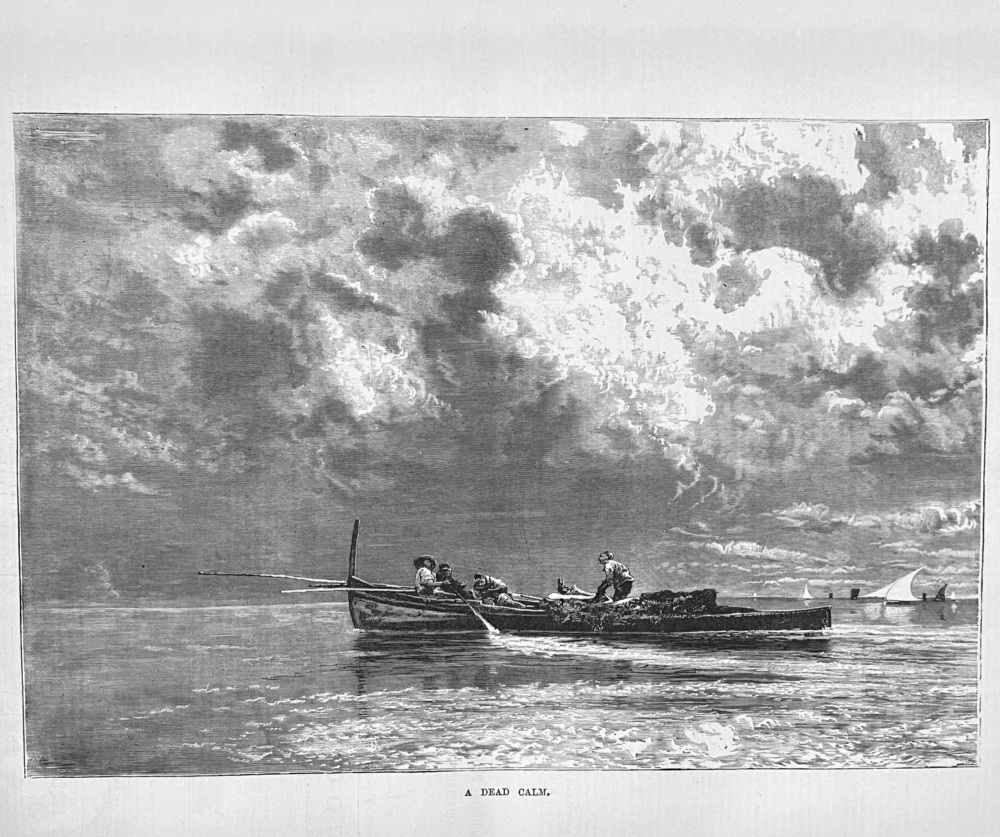 A Dead Calm.  1881.