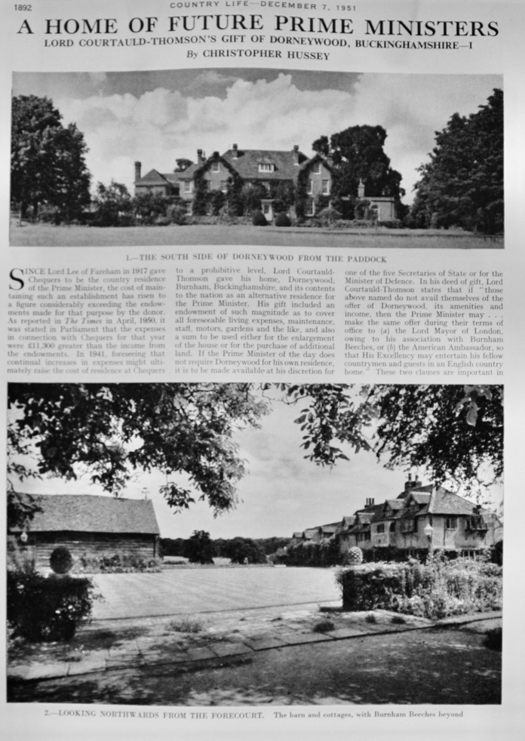 Dorneywood, Buckinghamshire