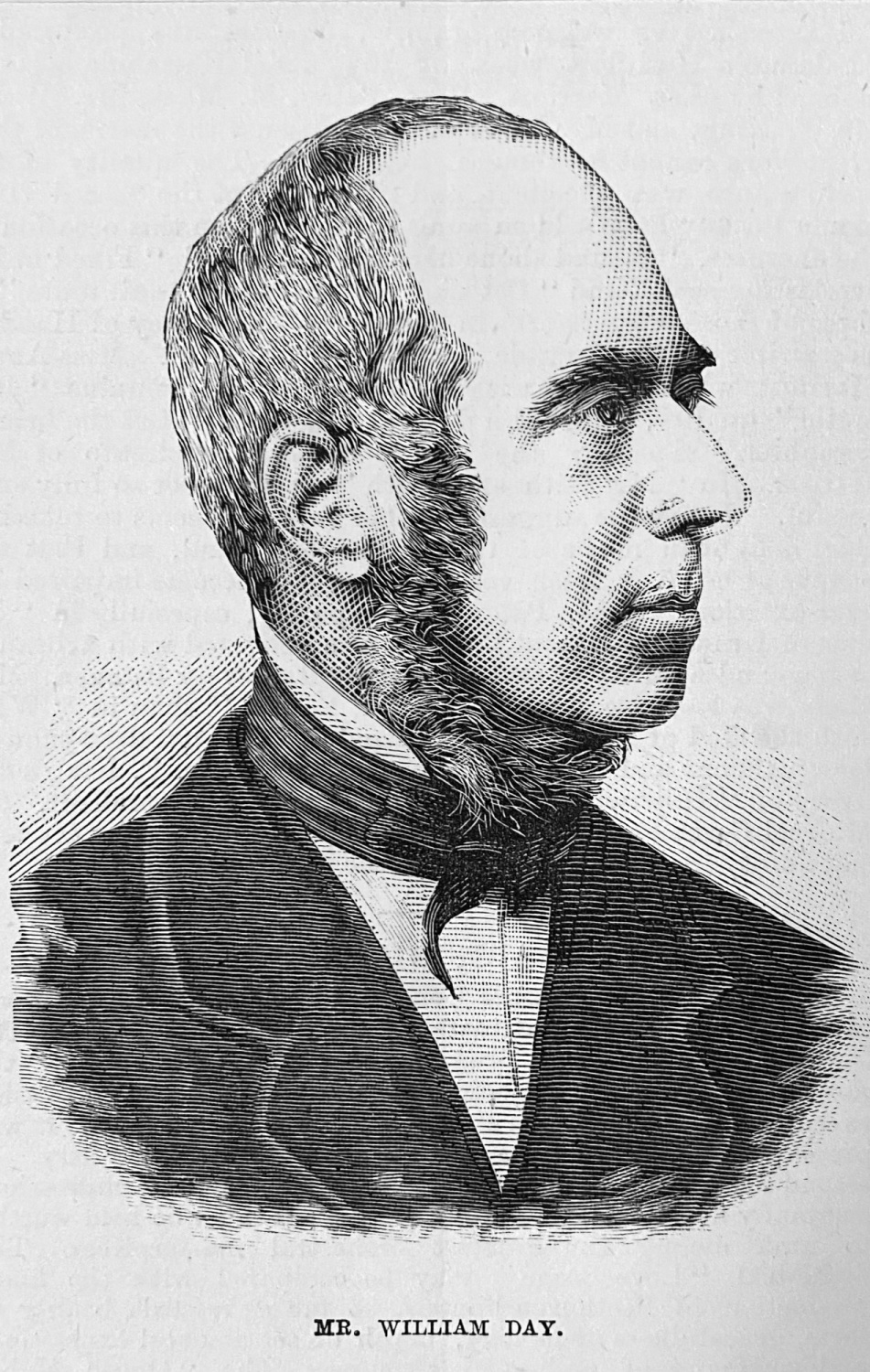 Mr. William Day.  (Racehorse Trainer)  1881.