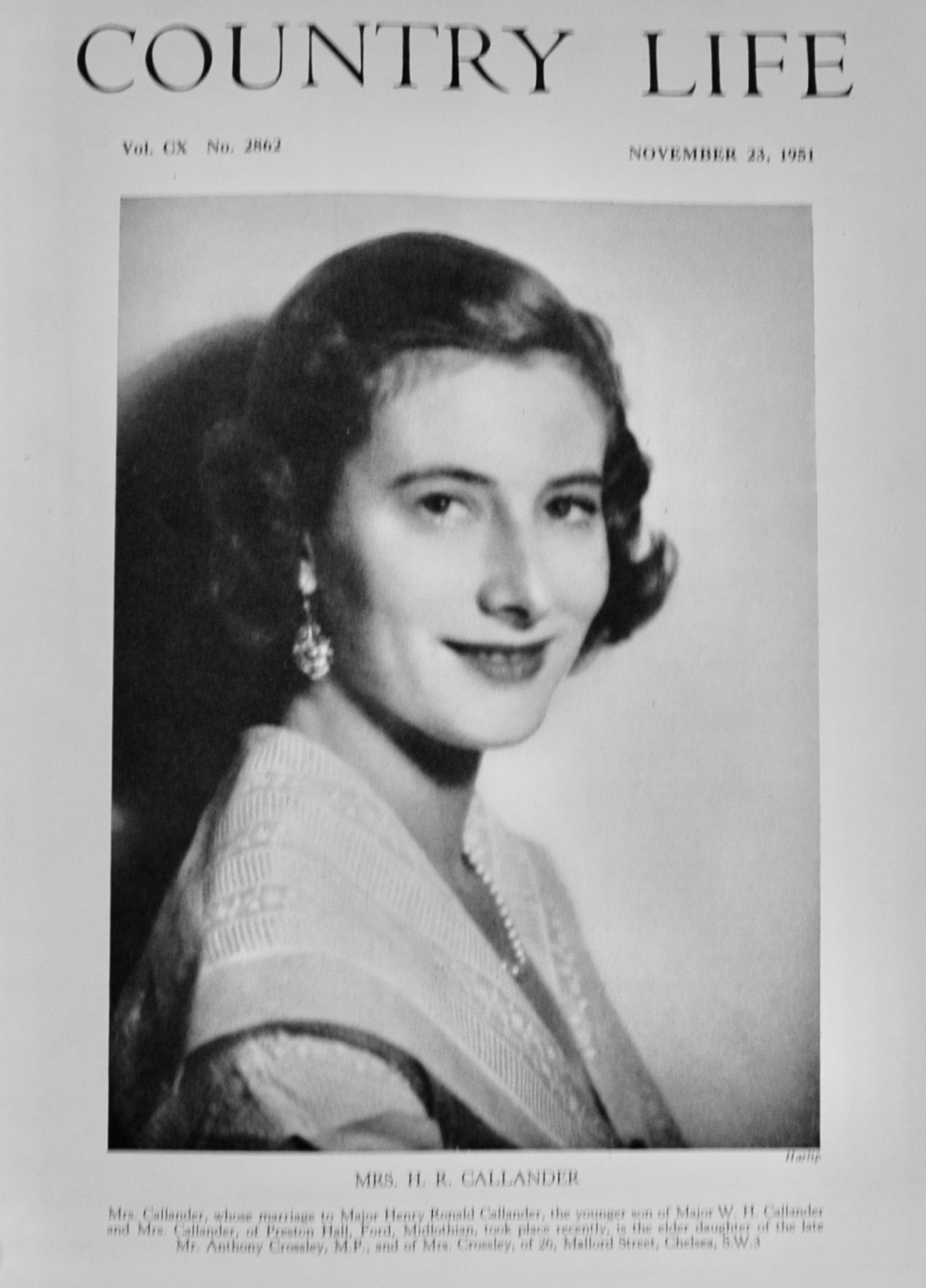 Country Life - November 23, 1951