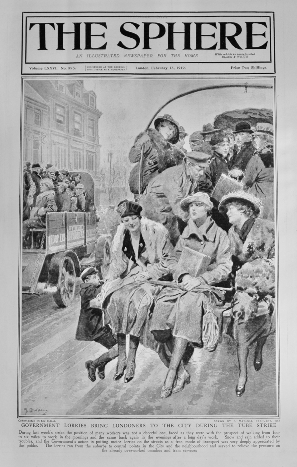 The Sphere - February 15, 1919