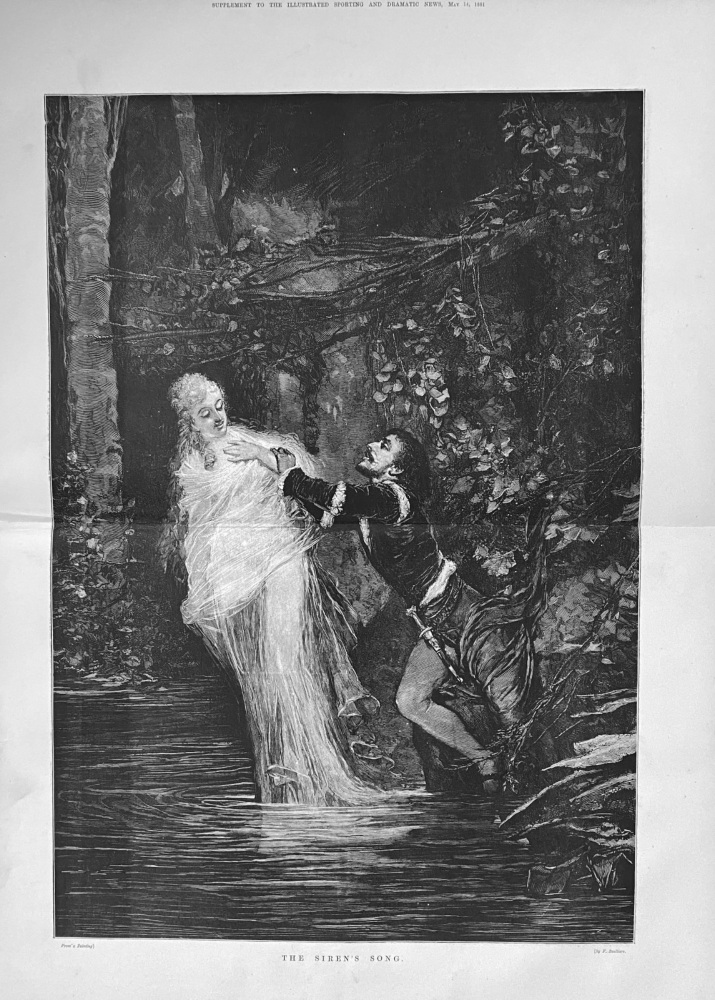 The Siren's Song.  By F. Beulliere.  1881.