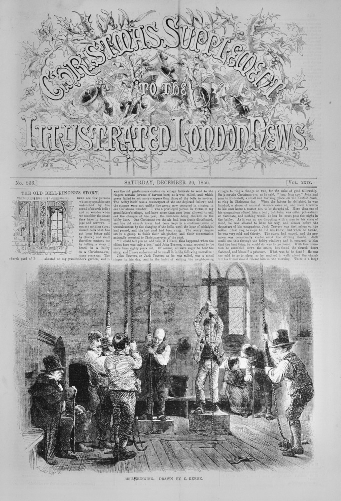 Christmas Supplement - Illustrated London News - December 20, 1856