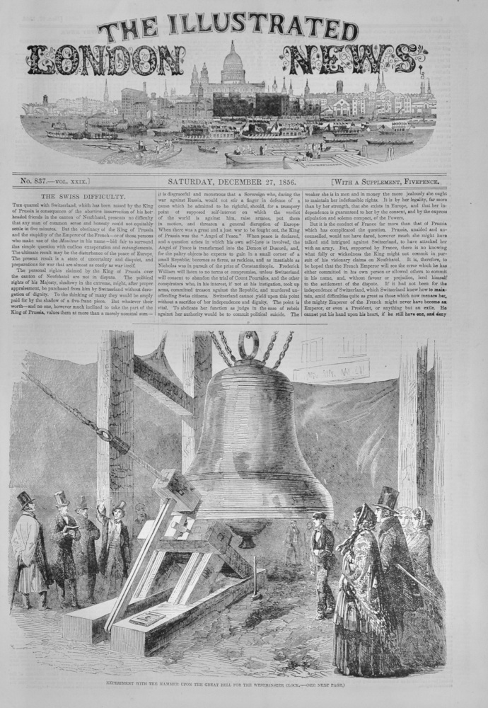 The Illustrated London News - December 27, 1856