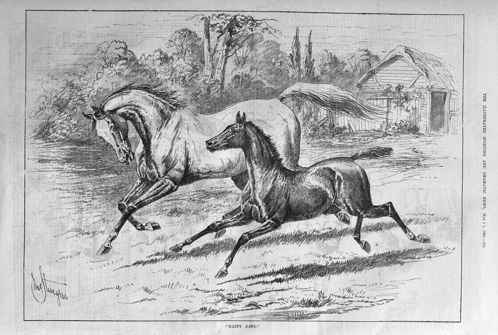 "Happy Days."  1881.