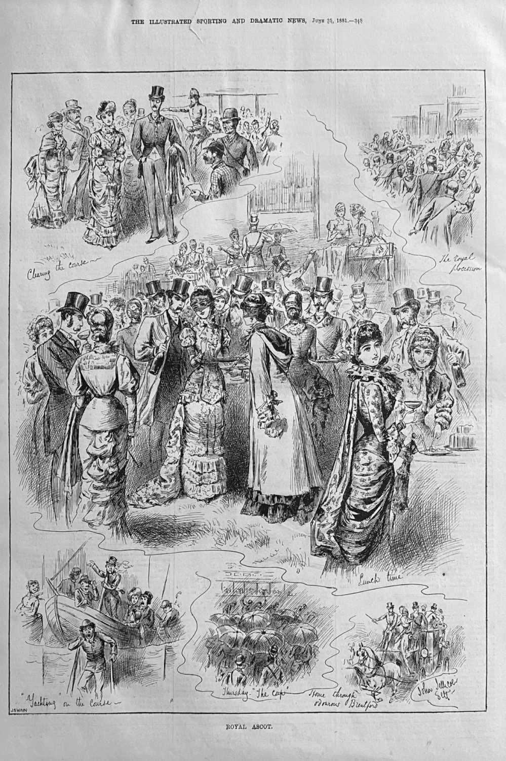 Royal Ascot.  1881.