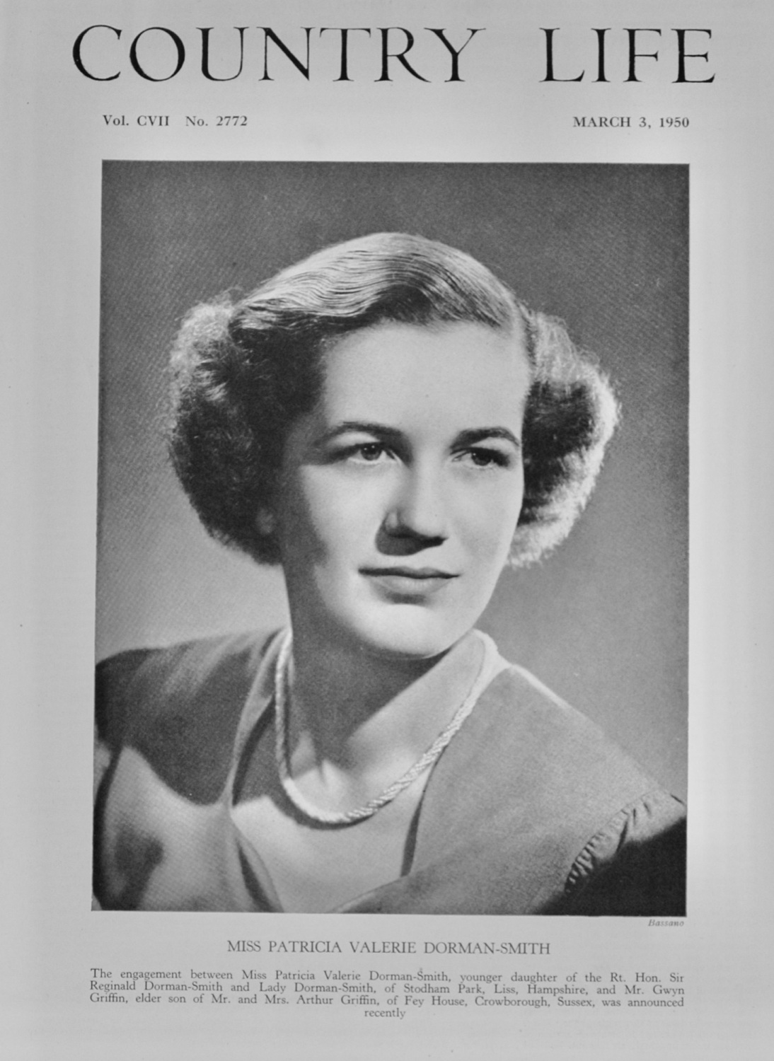 Country Life - March 3, 1950