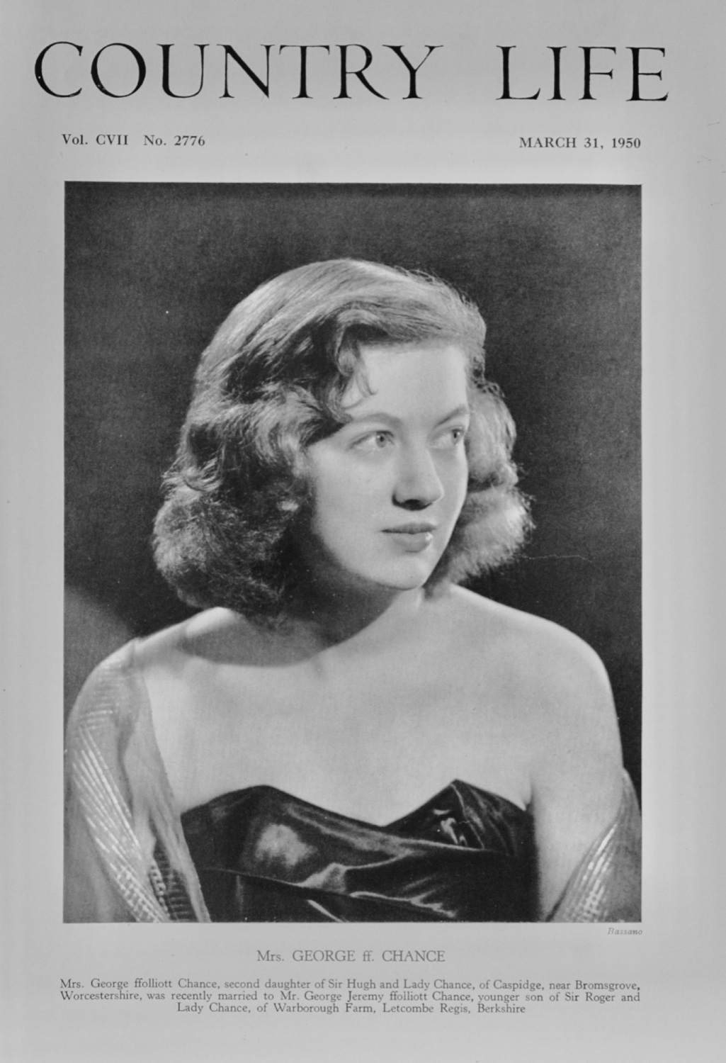 Mrs George ff Chance