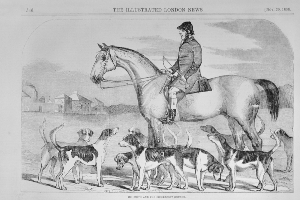 Mr Smith and the Brocklesby Hounds
