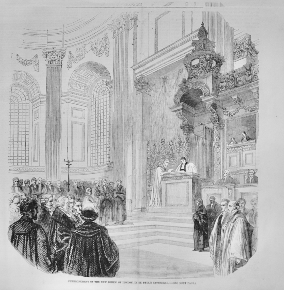 Enthronement of the New Bishop of London