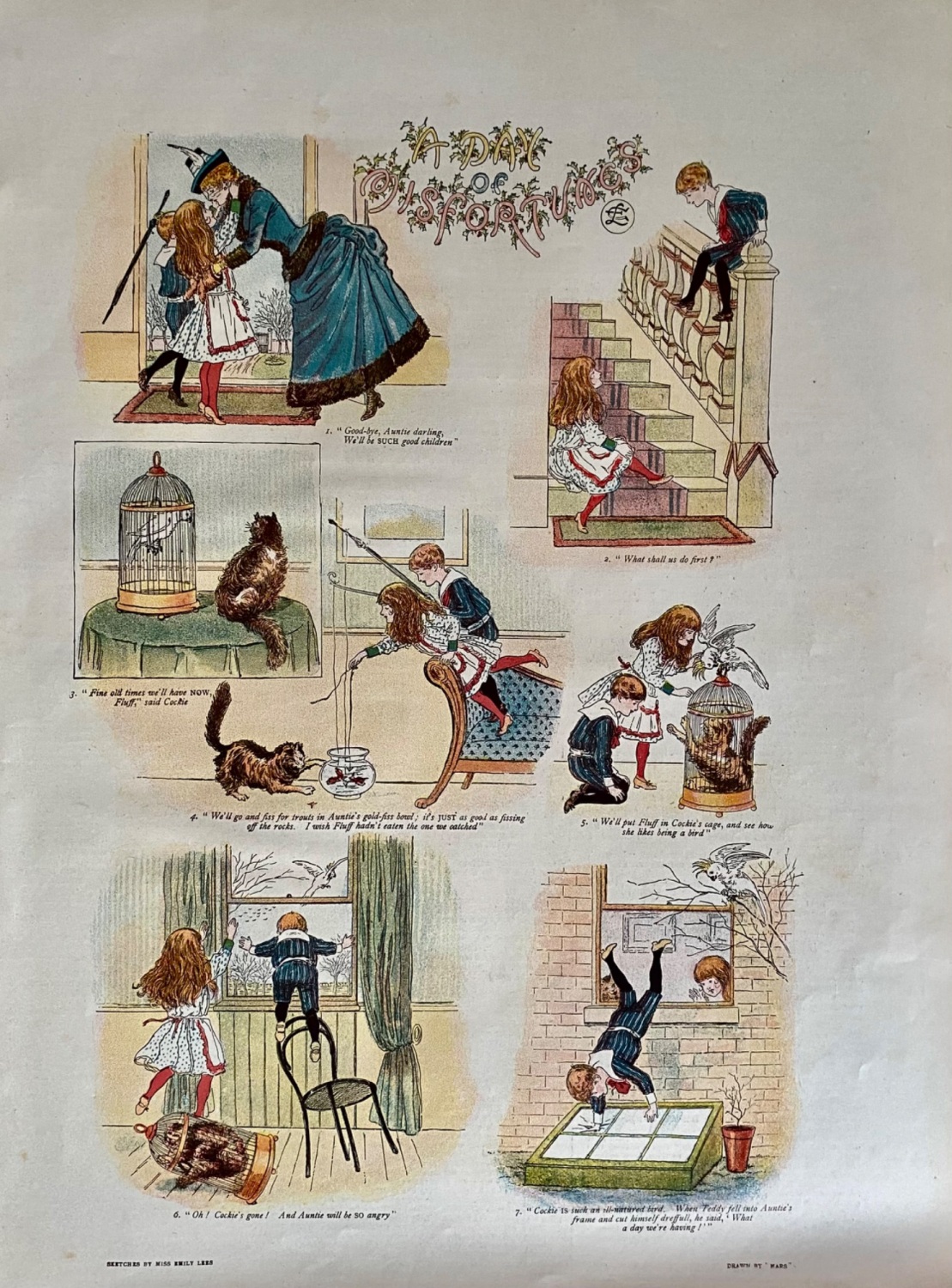 A Day of Misfortune.  1888.