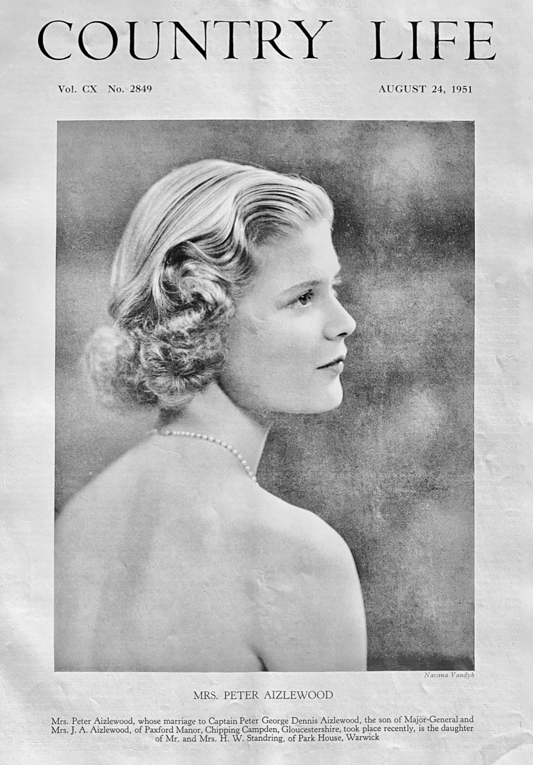 Country Life - August 24, 1951