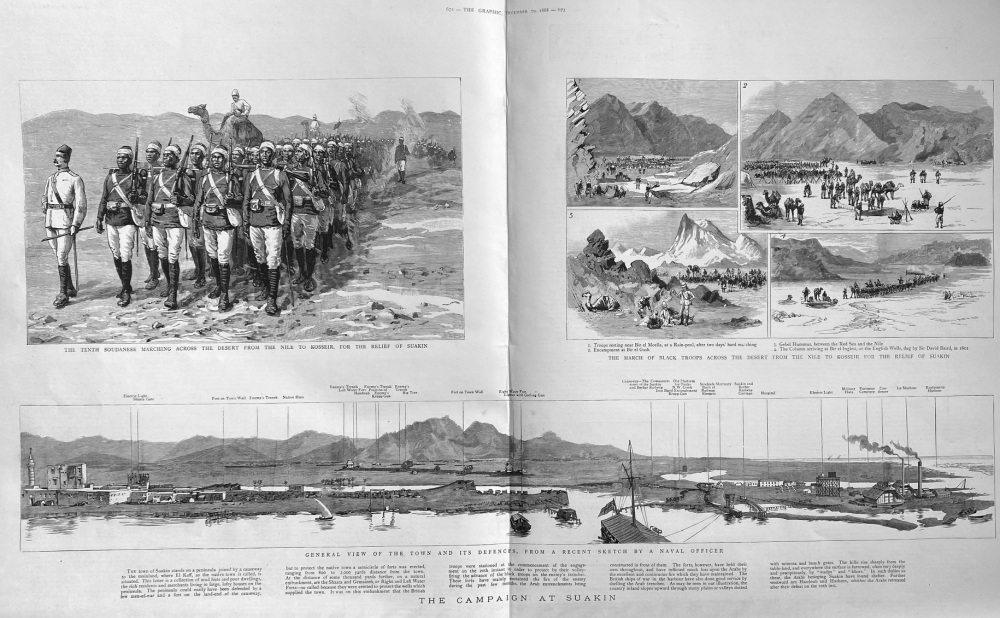 The Campaign at Suakin.  1888.