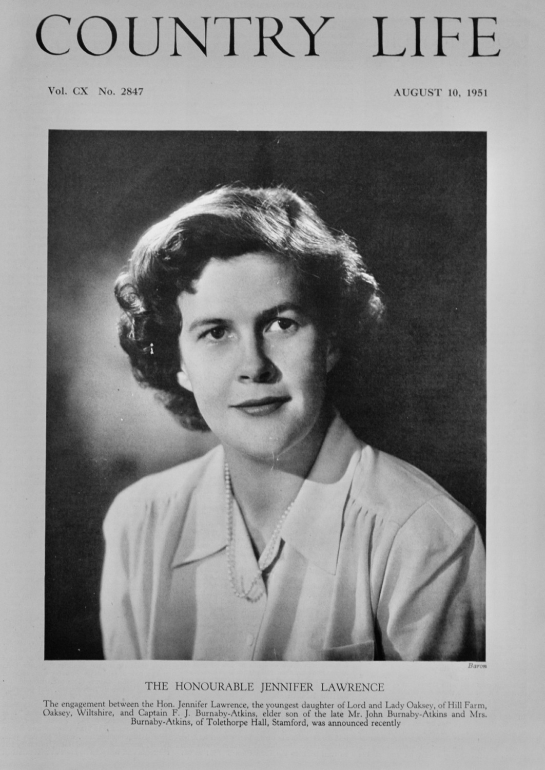 Country Life - August 10, 1951