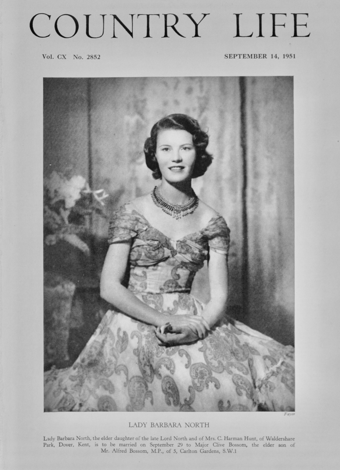 Country Life - September 14, 1951