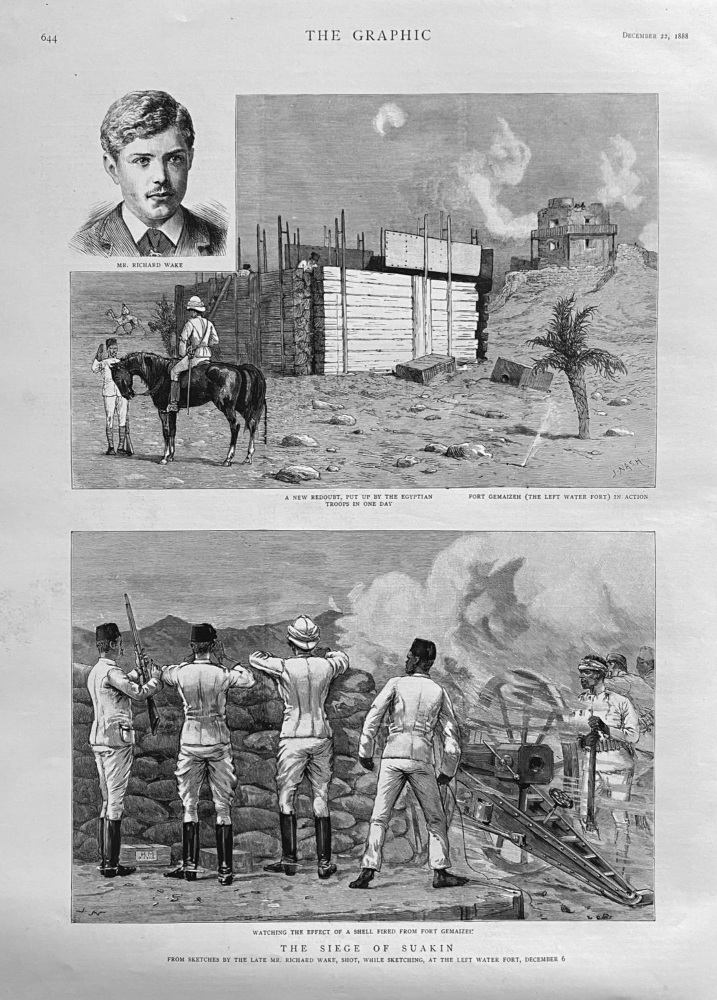 The Siege of Suakin..  1888.